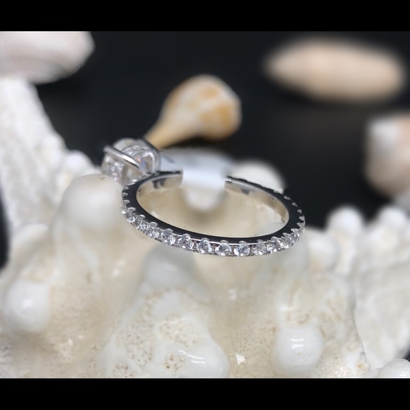 Moissanite rings set with certificate - Picture 11 of 17